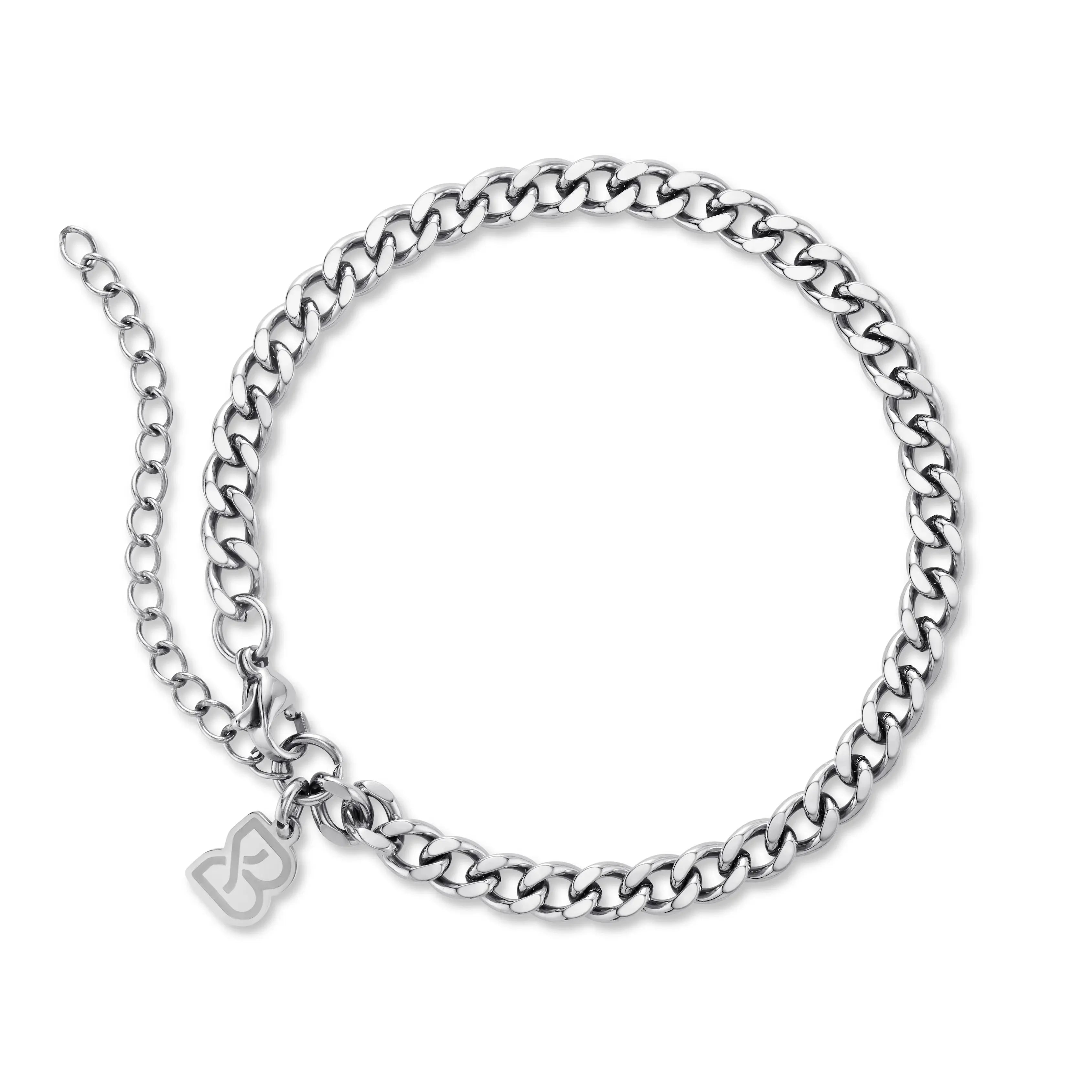 Cuban Link Bracelet (Silver) | 5mm