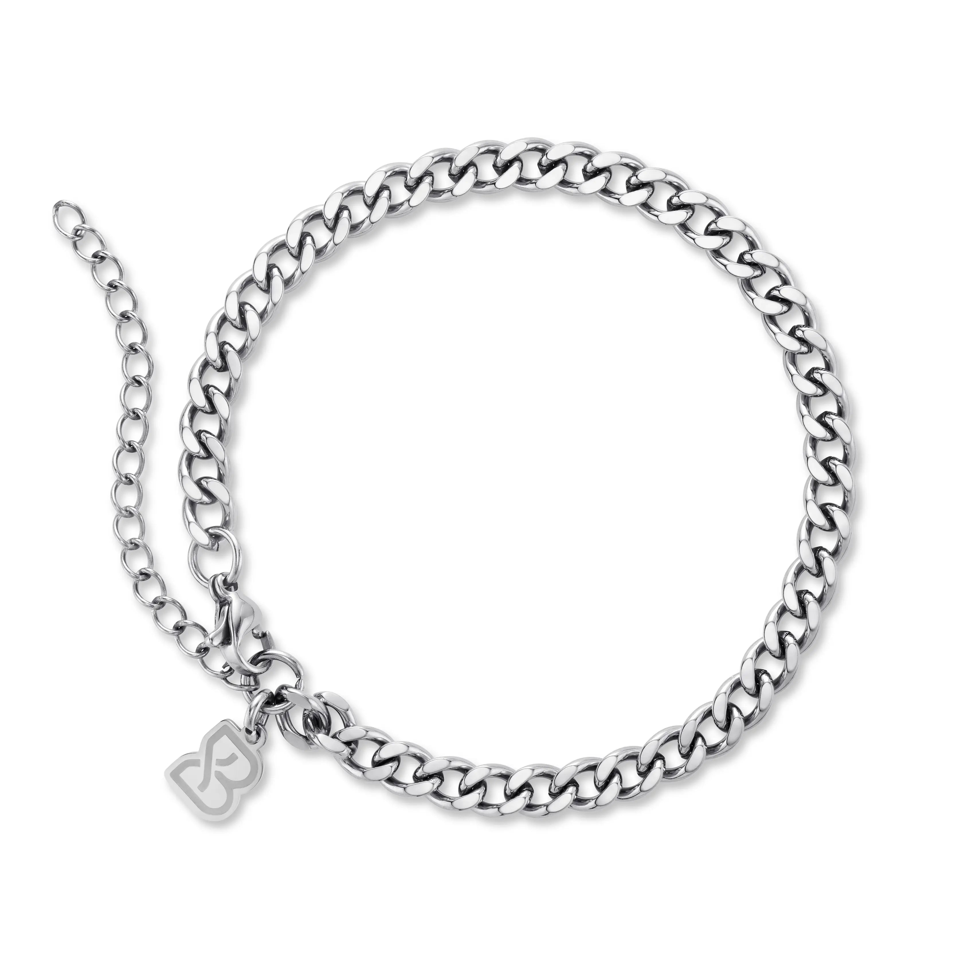 Cuban Link Bracelet (Silver) | 5mm