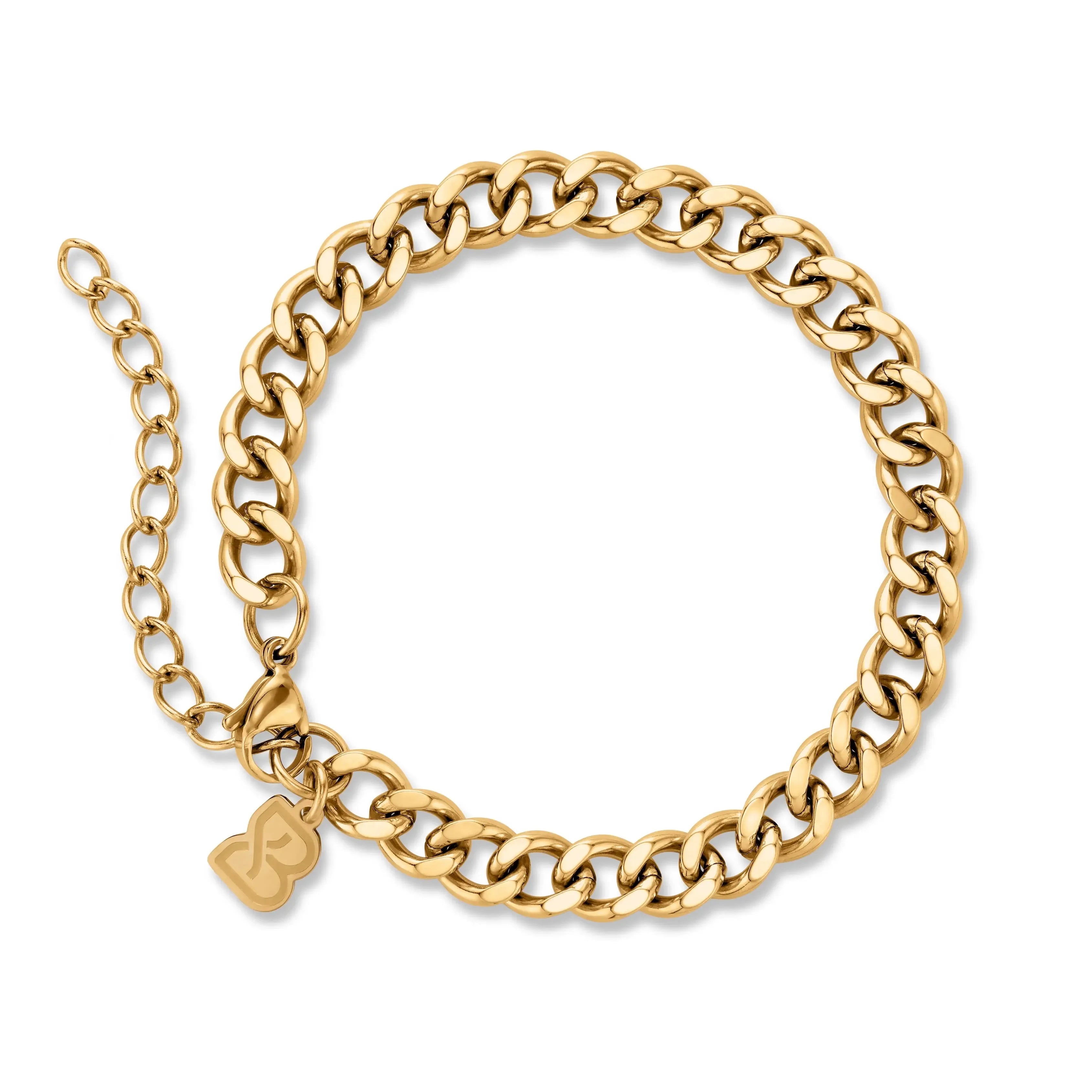Cuban Link Bracelet (Or) | 7mm
