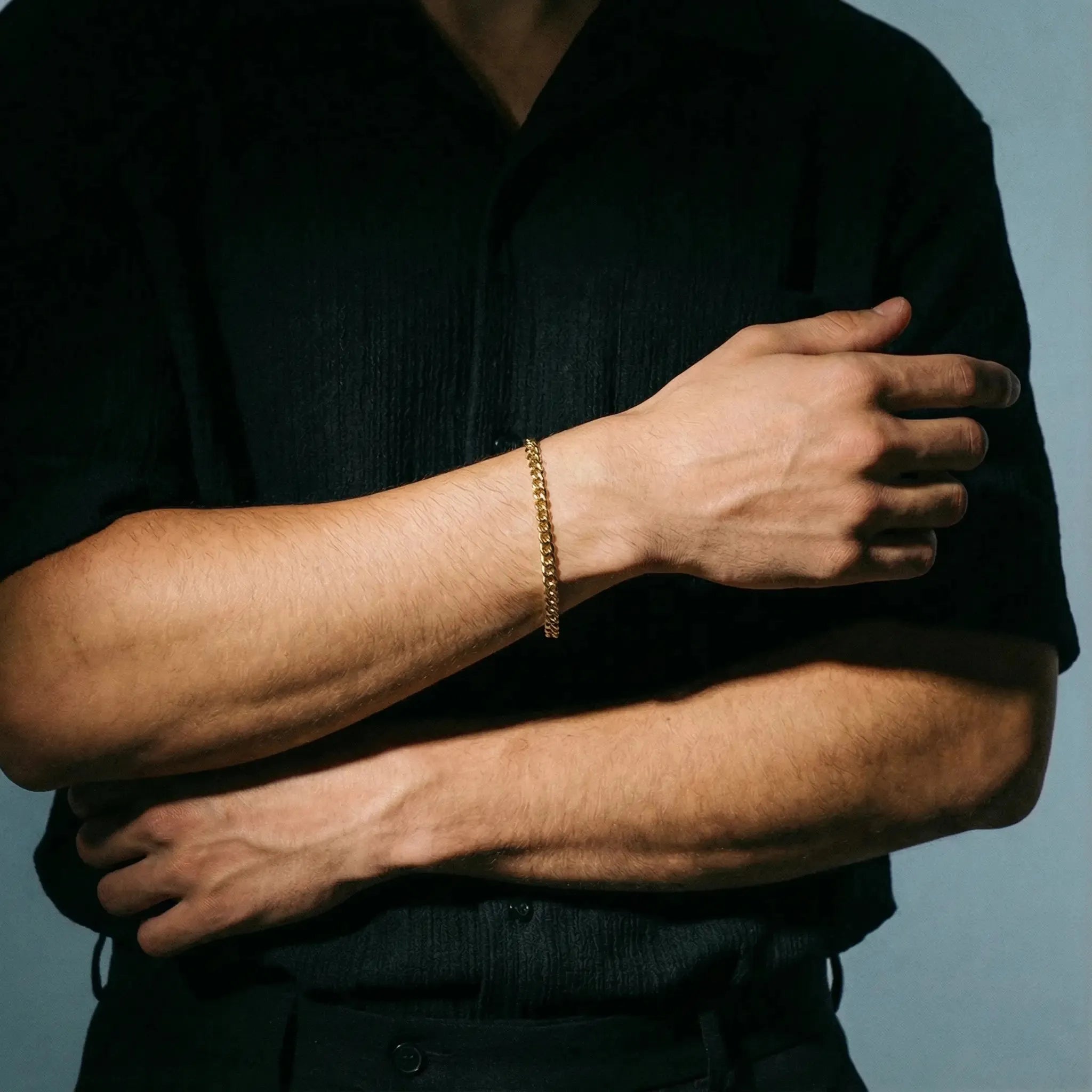 Cuban Link Bracelet (Or) | 5mm