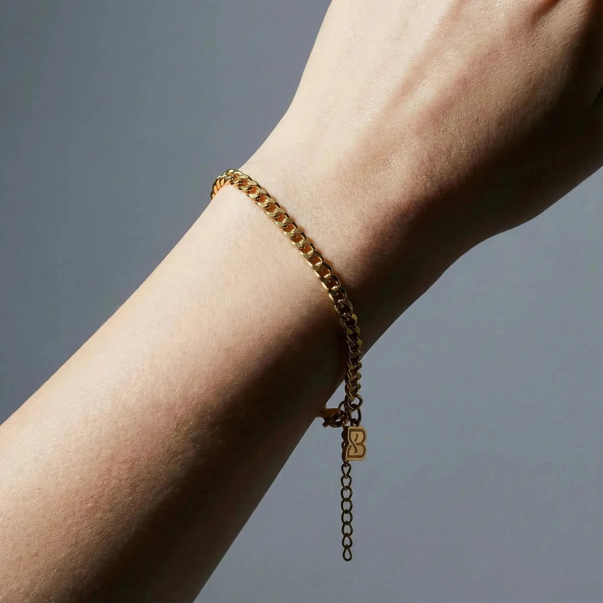 Cuban Link Bracelet (Or) | 5mm