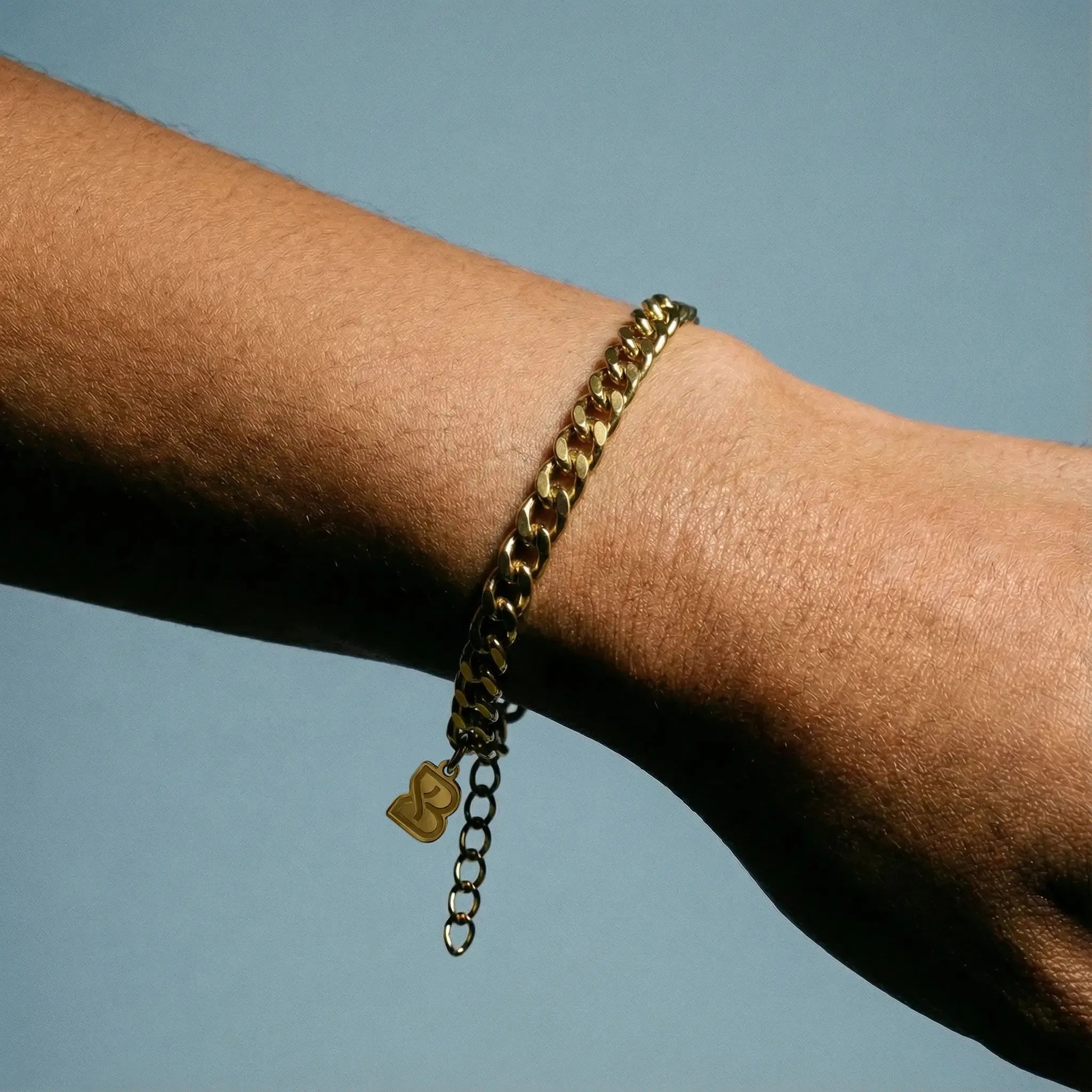 Cuban Link Bracelet (Or) | 7mm