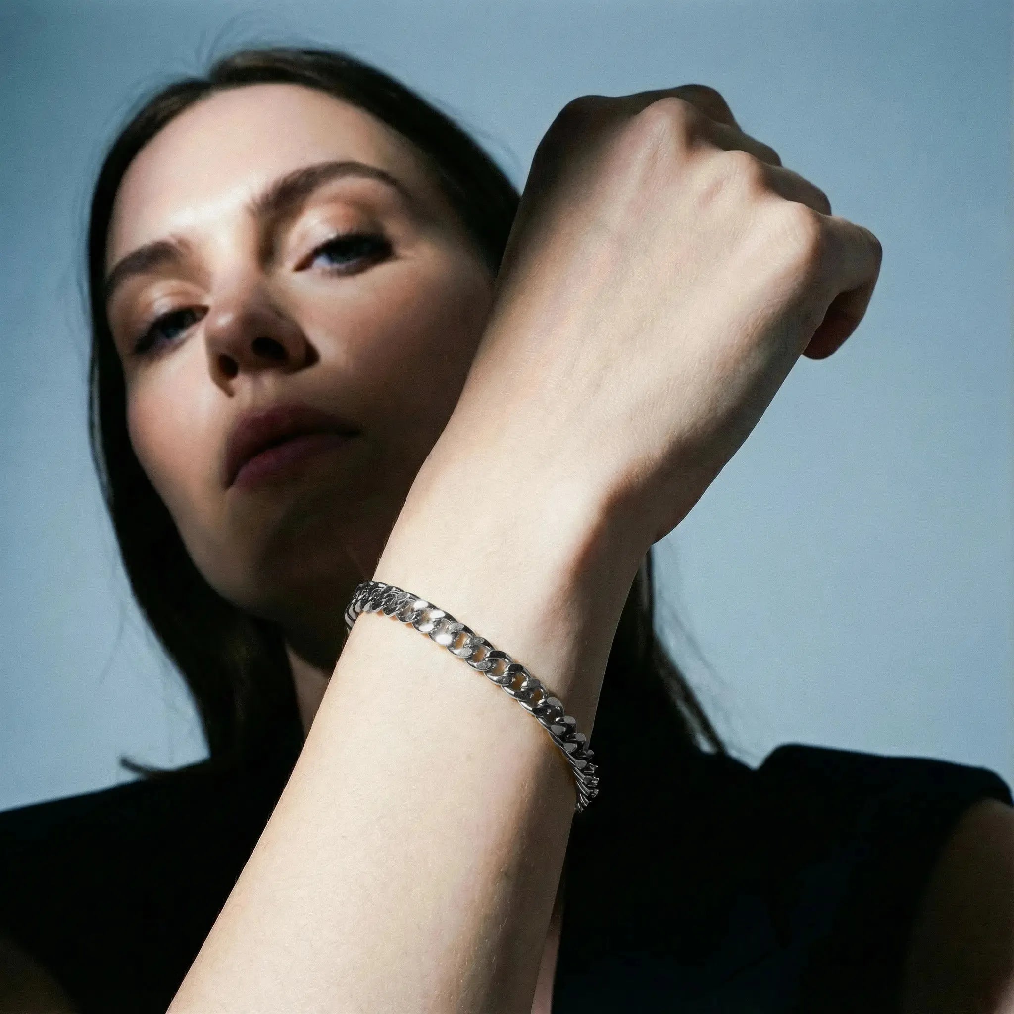 Cuban Link Bracelet (Argent) | 7mm