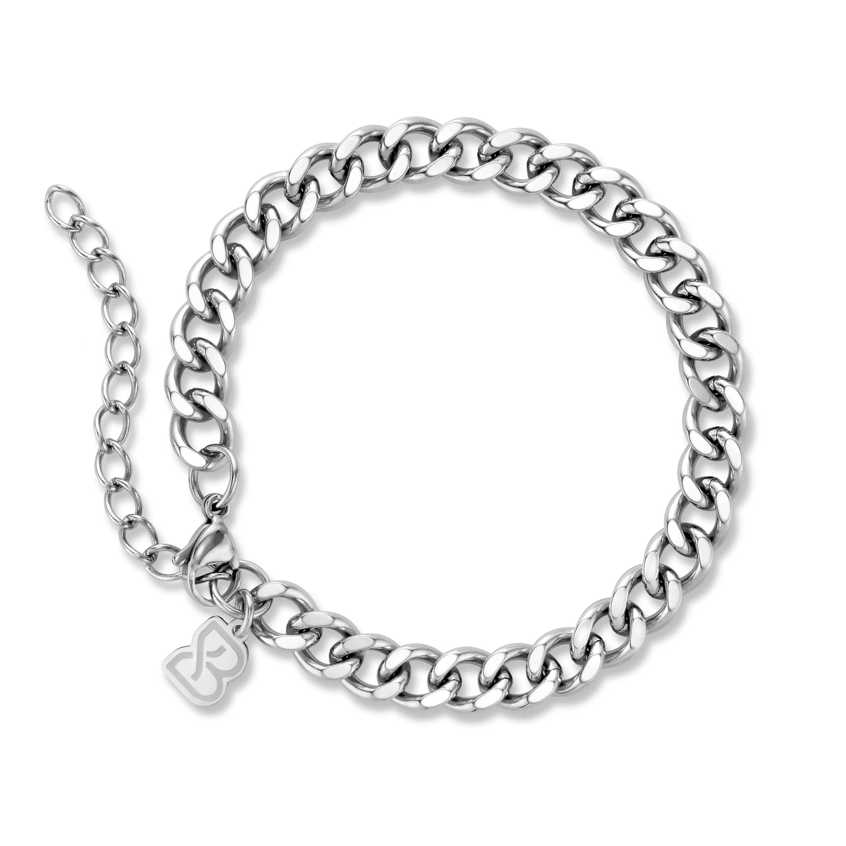 Cuban Link Bracelet (Silver) | 7mm