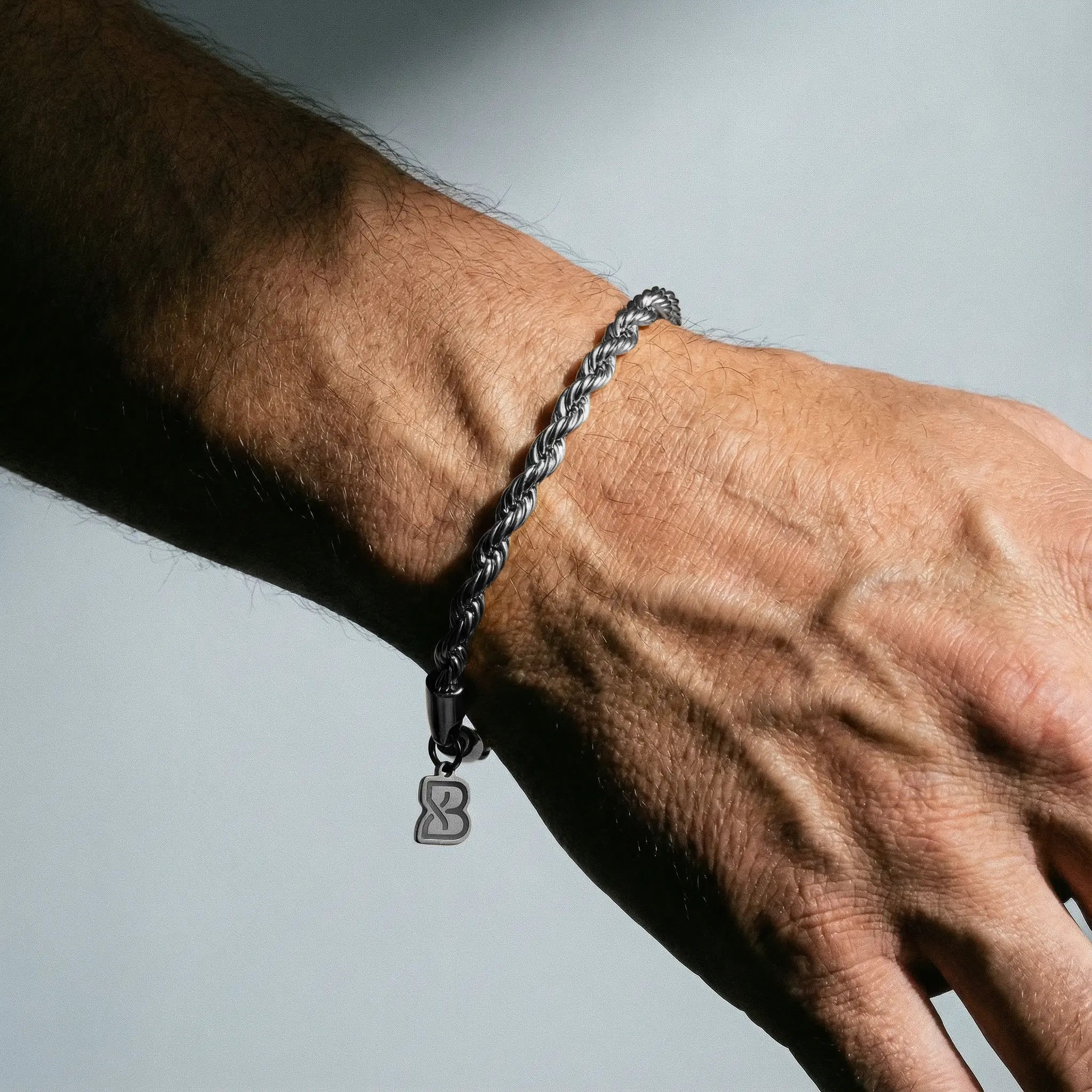 Rope Bracelet (Silver)