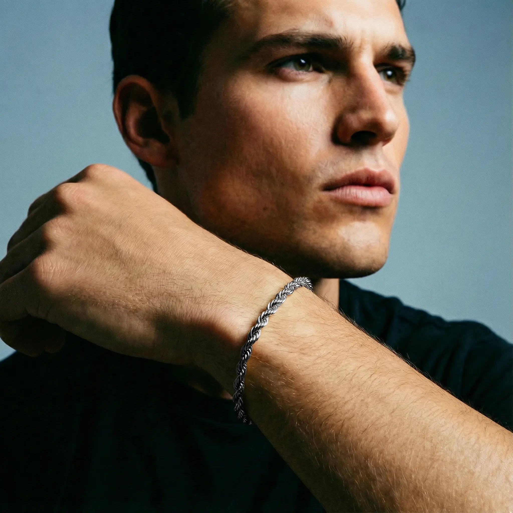 Rope Bracelet (Silver)