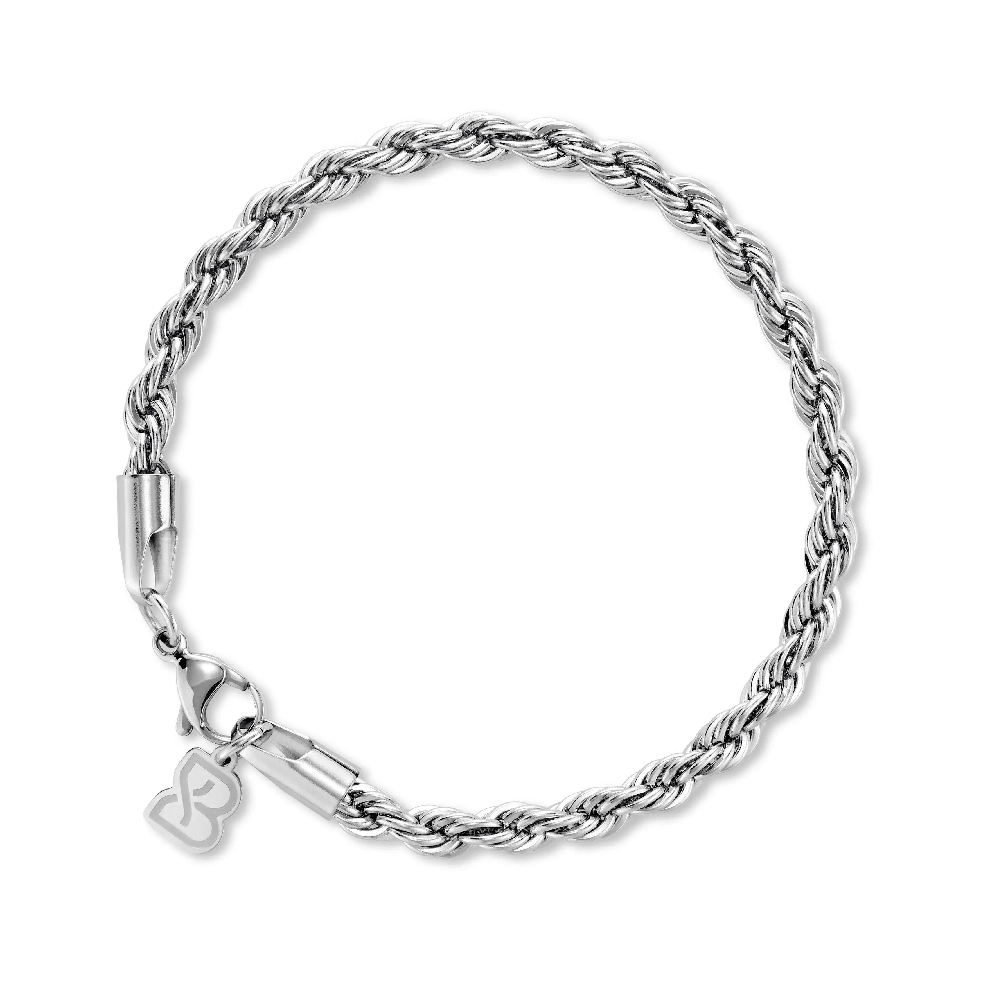 Rope Bracelet (Silver)