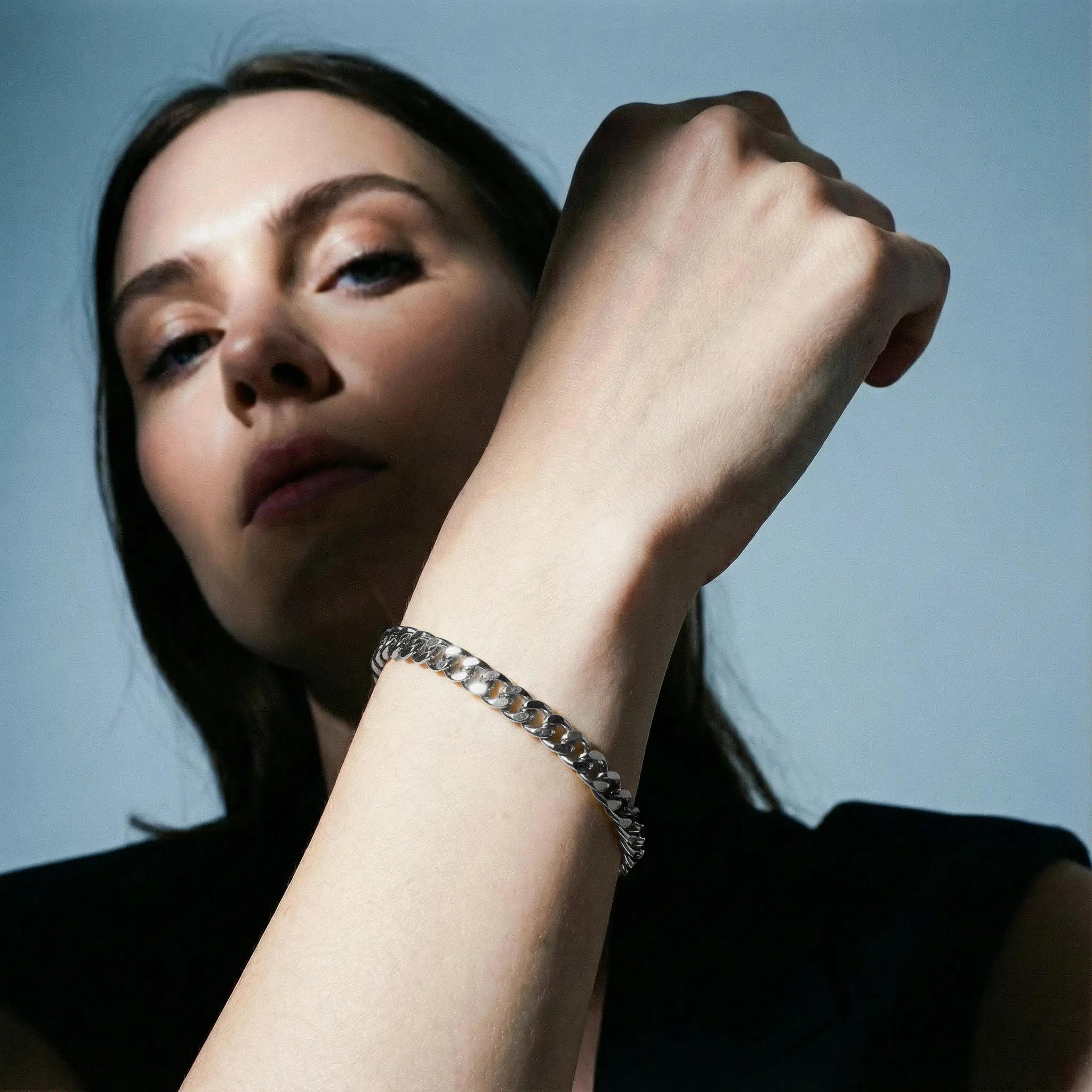 Cuban Link Bracelet (Silver) | 7mm