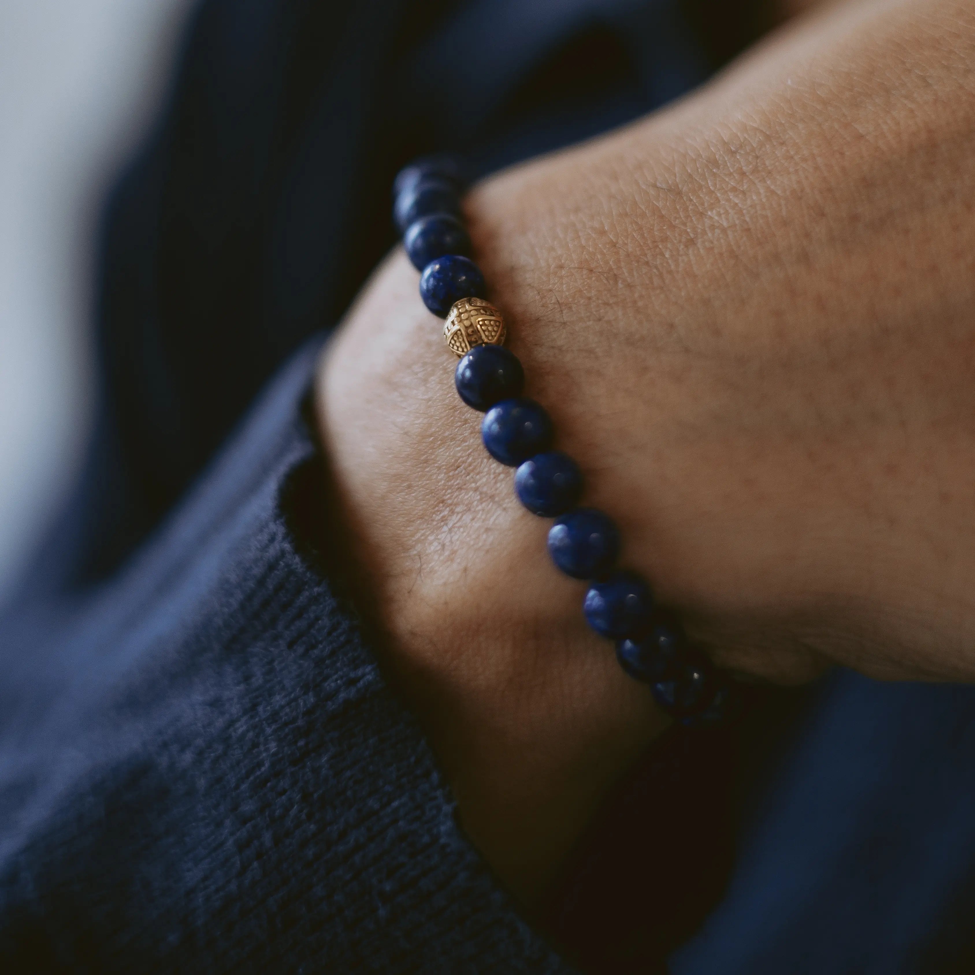 Beaded Bracelet Gold | Noah